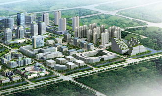 昆山市花橋國際商務城的遠景發展